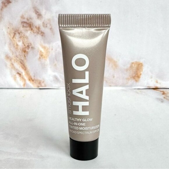 Smashbox HALO Healthy Glow All-In-One Tinted Moisturizer Medium NEW Mini SPF 25 - Picture 2 of 4